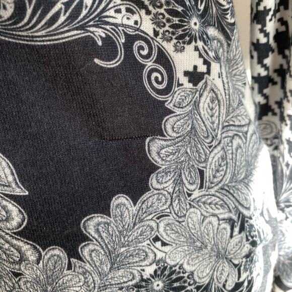 Cache Scoop Neck Long Sleeve Lightweight Sweater Size M - Picture 11 of 12